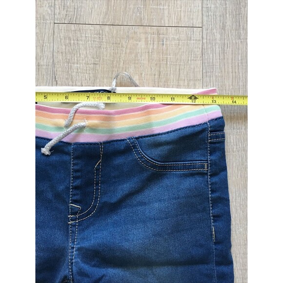 Vigoss Girls Denim Jeans Cotton Blend Thompson Bermuda Stretch Shorts Sz L 12-14 - Picture 4 of 6